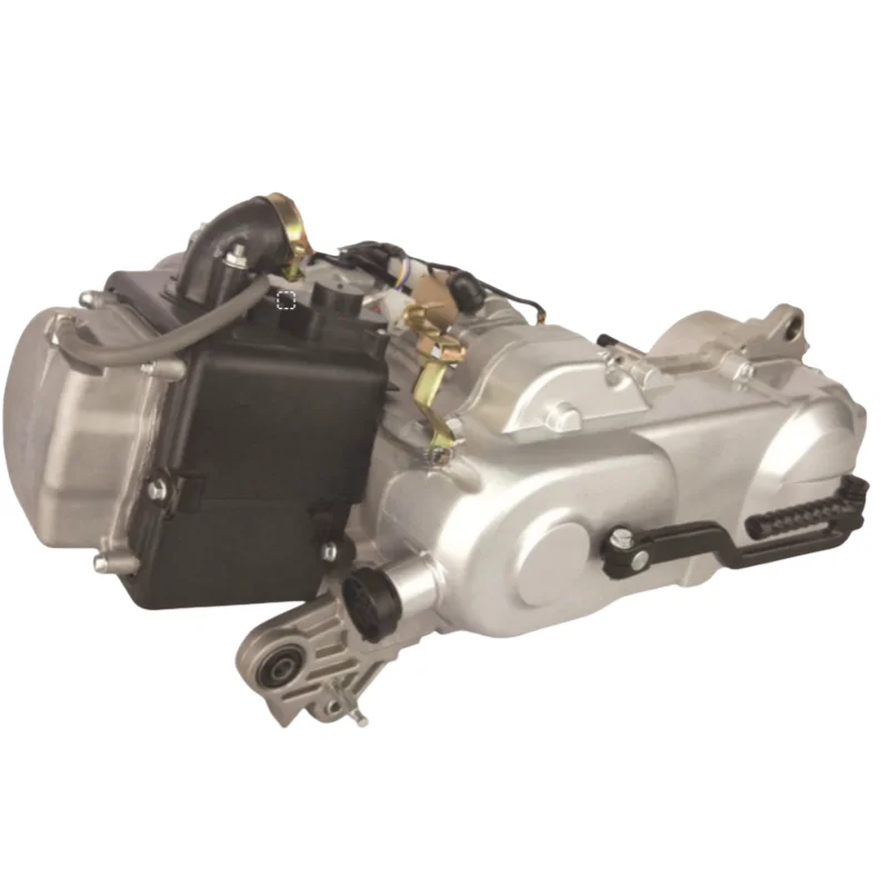 GY6 80cc 4 Stroke Short Case Scooter Complete Engine Assembly, Compact 40cm Design Fine Workmanship For Motorbike Replacement