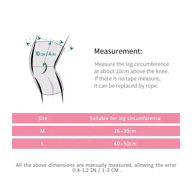 AOLIKES 1 paio di ginocchiere sportive in spugna ginocchiere supporto Fitness basket Brace Protector ginocchiere antiscivolo per danza, corsa