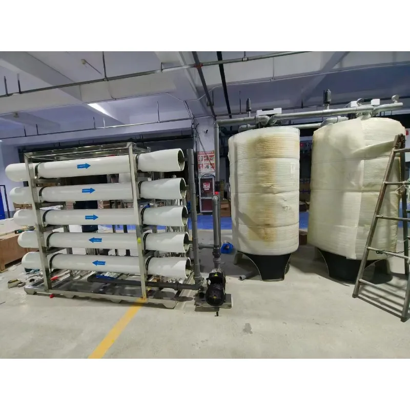 Containerized Seawater Desalination Plant Custom Salt Water Treatment Station Large Capacity Brackish Water Treatment Machine