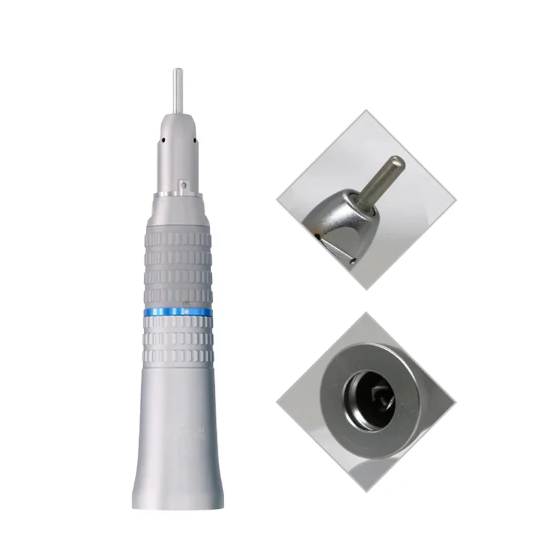 Dental Low Speed Handpiece Kits, E-generator micromotor,Push Button Contra Angle, External Water Spray,2/ 4Holes Handpiece