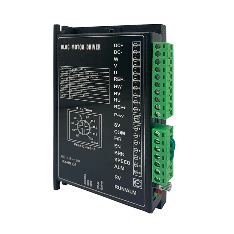 

24V 300W Brushless DC Motor Driver Speed Controller for High Speed Bldc Motors