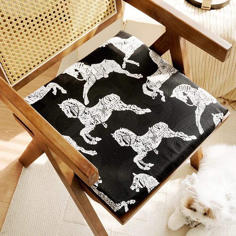 

Роскошная подушка для сиденья из пены с эффектом памяти, поддержка медленного отскока, эргономичная подушка для ресторана, татами, эркер, украшение для дома, подушка для стула