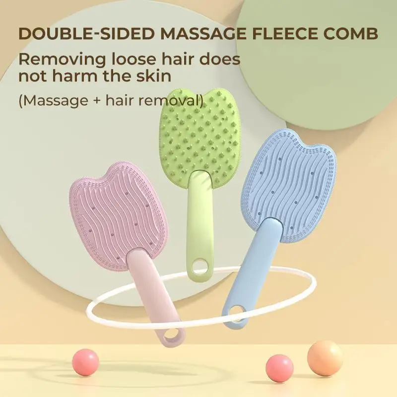 

Cat Brush For Dogs To Float Hair Accessories Cat Short Muppet Cleaning Hair Removal Comb Cat Supplies