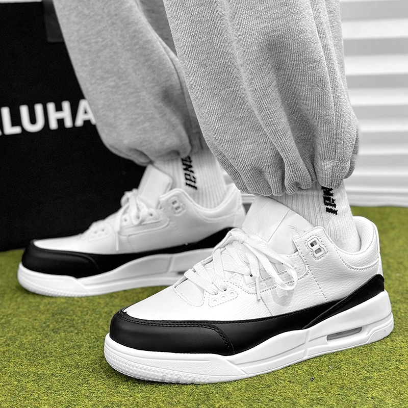 

2025 new men's shoes autumn thick soled skateboard shoes versatile casual shoes trendy shoes Korean version retro sports board s