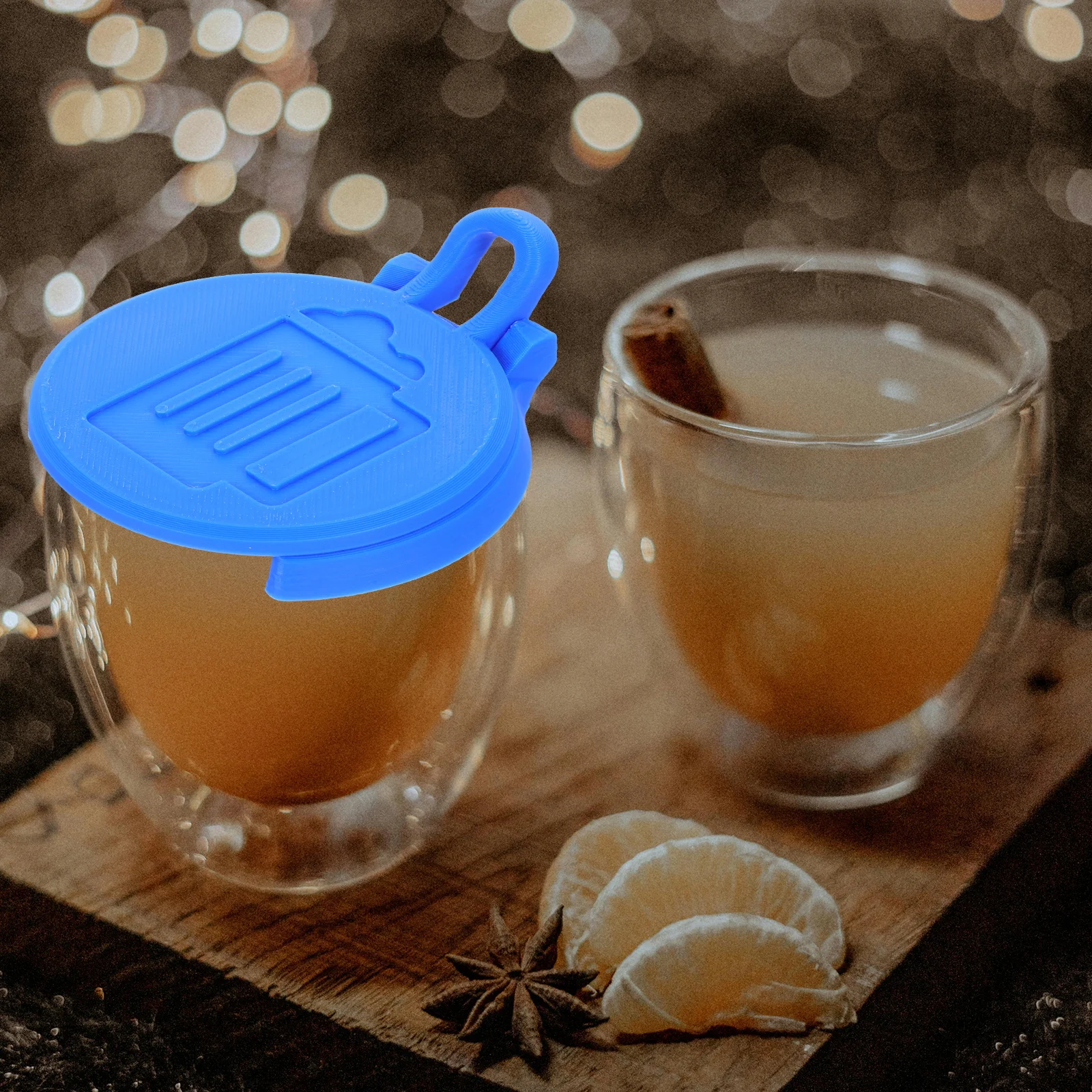 

Washable Plastic Can Toppers Reusable Beverage Lid Covers for Standard Cans Dustproof Leak Resistant Ideal for Office Camping