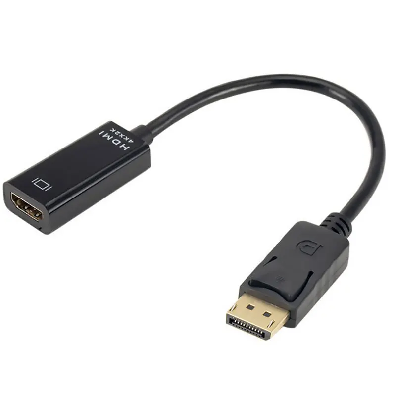 

4K DisplayPort to HDMI-compatible Adapter Converter Display Port Male DP to Female HD TV Cable Adapter Video Audio For PC TV