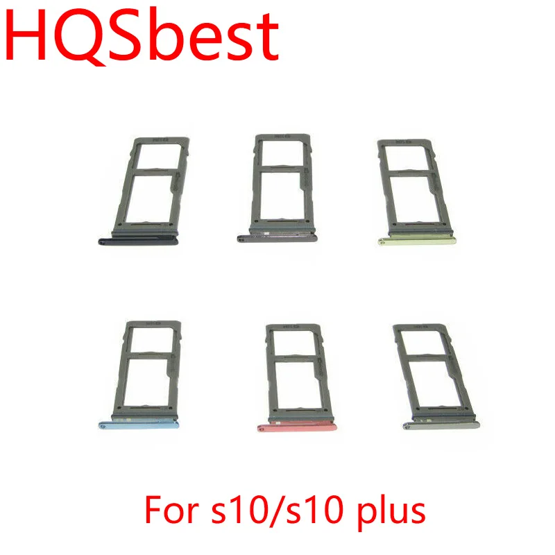 

Dual & Single SIM Card Tray Holder Slot Adapter Replacement For Samsung Galaxy S10 G973 Plus S10+ G975