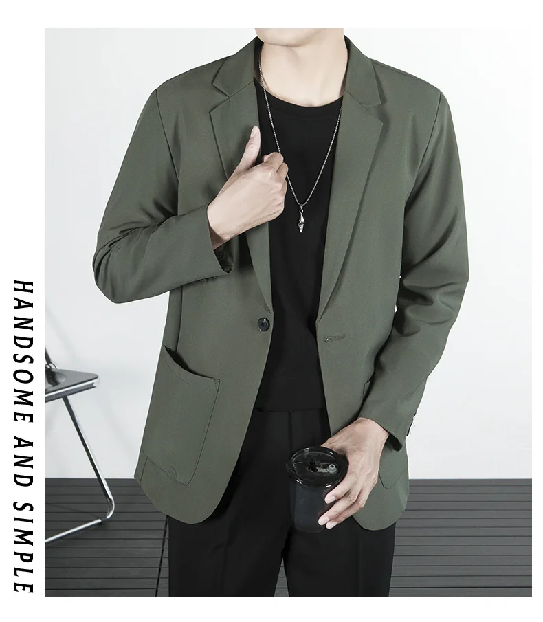 Wiosna Jesień Mężczyzna Trencz Mężczyźni Kostium Sceniczny Marka Odzież Męska Płaszcze Elegancki Mężczyzna Garnitur Top Blis Eer De Hombre Męska Marynarka