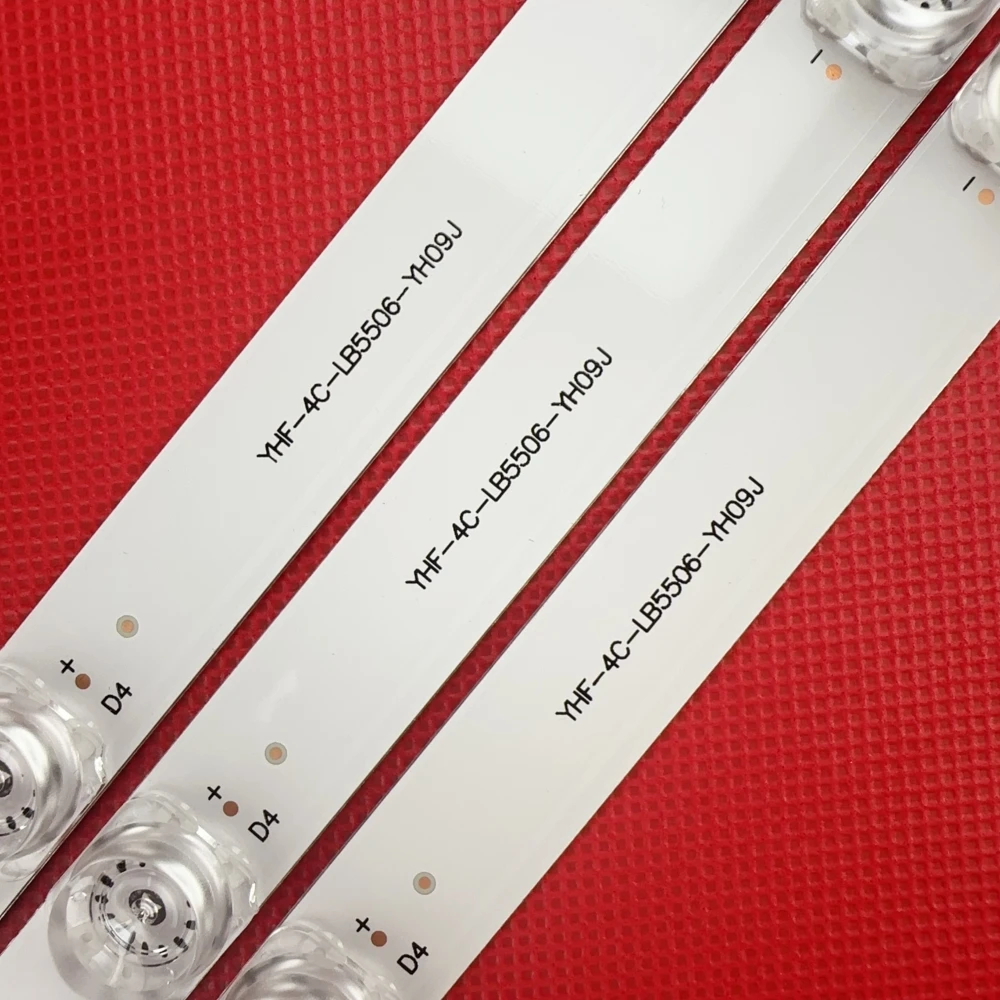 1TV LED شريط إضاءة خلفي ل TCL-55P10-3030FC-12X6-LX20200106 55C715 55C717 YHF-4C-LB5506-YH10J