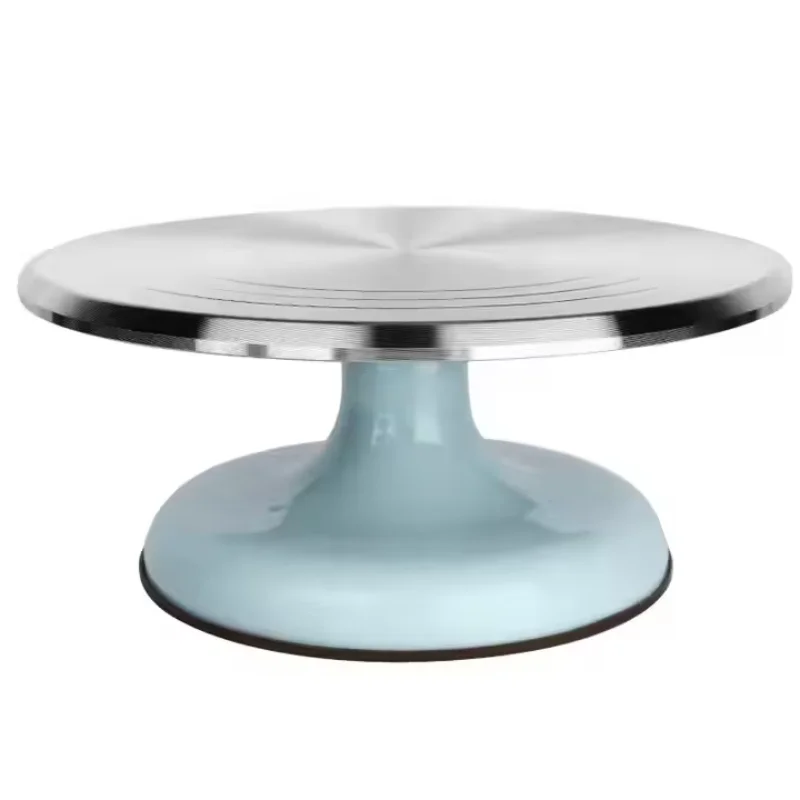 

Rotary cake rack sturdy aluminum alloy professional silent bearing cake turntable chef cake decoration supplies