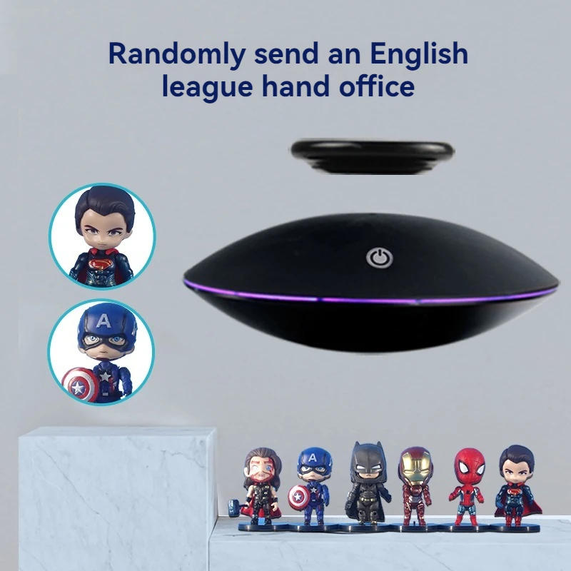 Magnetic Levitation Tray Ornament, Ufo-Shaped, for Living Room, Bedroom, Office, Holiday Gift, Includes Us Plug Adapter