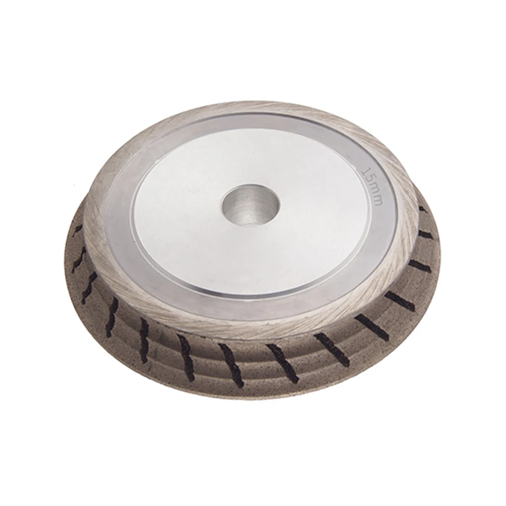 Triple OG Diamond Wheel Segmented Water Slot Triple Duckbill Grinding Wheel For Glass OG Edge Glass Shape Edging Machine