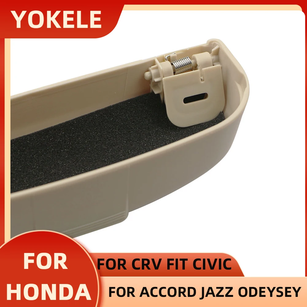 For Honda CRV Accord Odeysey Crosstour FIT Jazz City Civic Crider Spirior Ciimo Elysion Car Sun Glasses Case Holder Storage Box