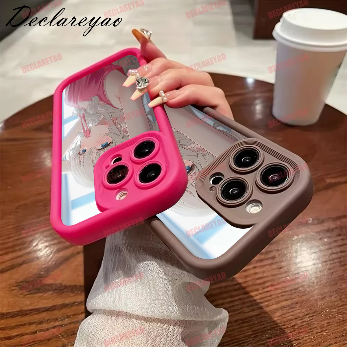 DECLAREYAO حافظة رفيعة وخفيفة الوزن غير لامعة من مادة البولي يوريثان الحراري لهاتف Redmi K Prime 14C A5 A2 K40 12R 11 Plus 13C 11T Note Pro 1 حافظة مضادة للصدمات #3