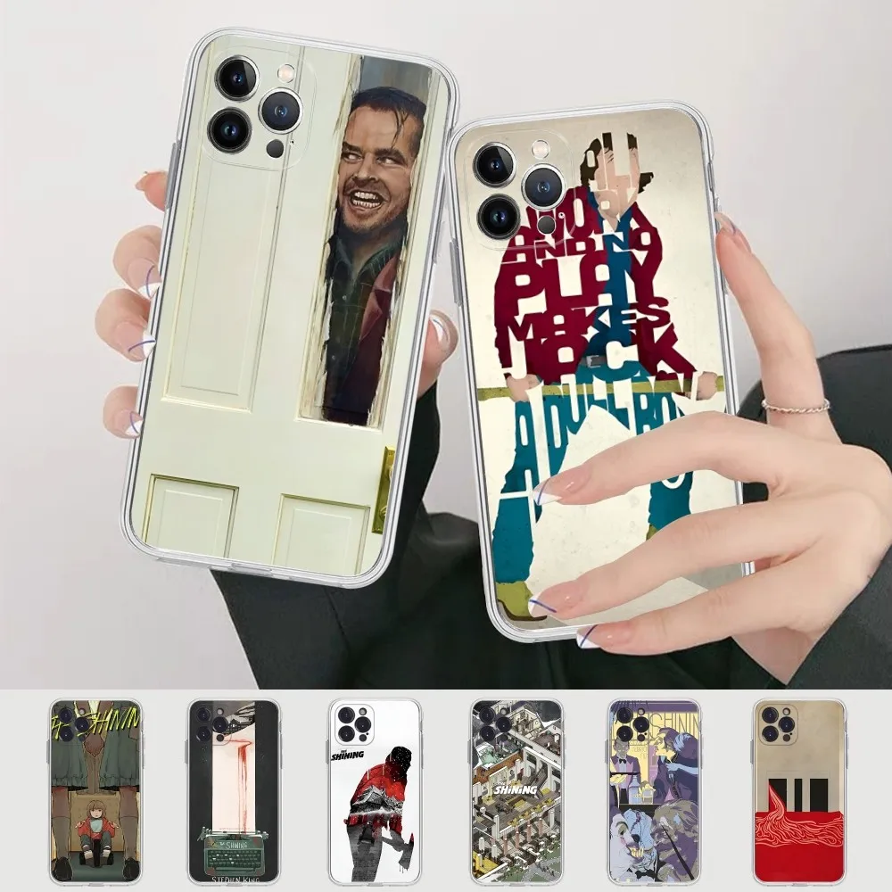 Classic Movie T-The Shining Phone Case Silicone Soft For Iphone 16 15 14 13 12 11 Pro Mini XS MAX Plus X Cover