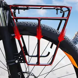 Bicycles Pannier Rack Long-Lasting Lightweight Bikes Rack Touring Carrier Pannier Rack Anti-Abrasion Protection For Daily