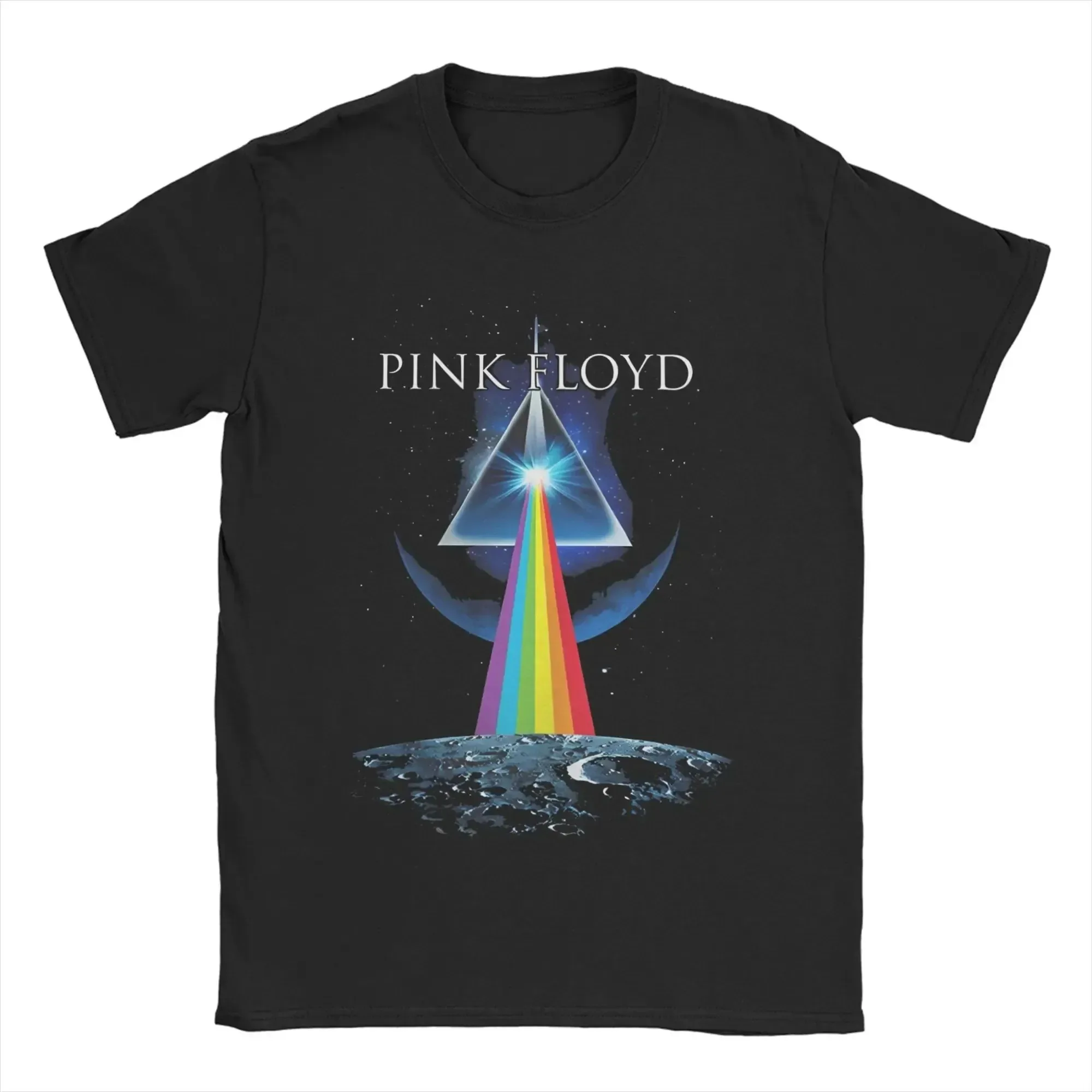 Pink Floyd Rock Band Wish You Were Here Poster Print T-Shirt, Unisex Loose Short Sleeve Plus Size Pure Women And Men T-Shirt