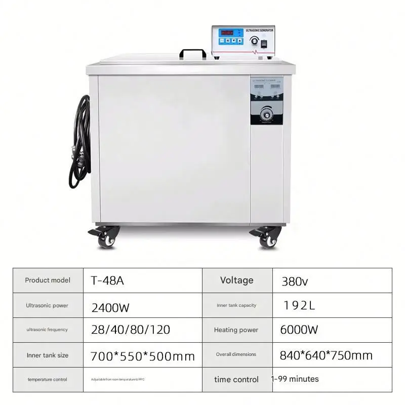 45L Industrial Ultrasonic Cleaner For Auto Repair, High Frequency Parts Cleaning Machine With Oil Removal System For Engine Comp