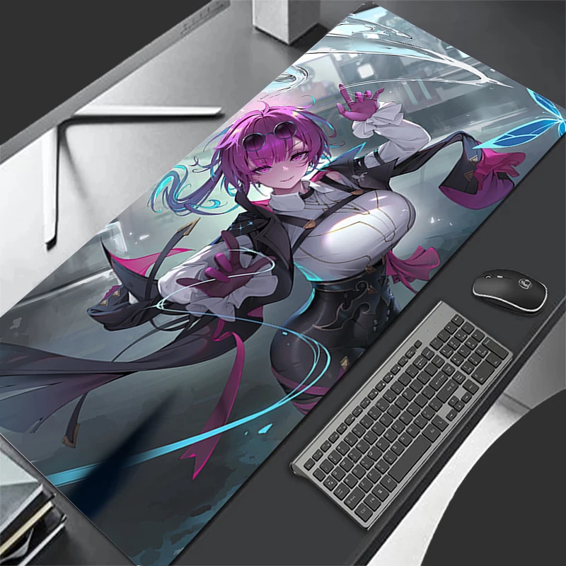 

Mousepad Computer Gaming Accessories Keyboard Pad Office PC Rubber Mouse Pad H-honkai Star Rail Kafka Decoracion Desk Mouse Mat