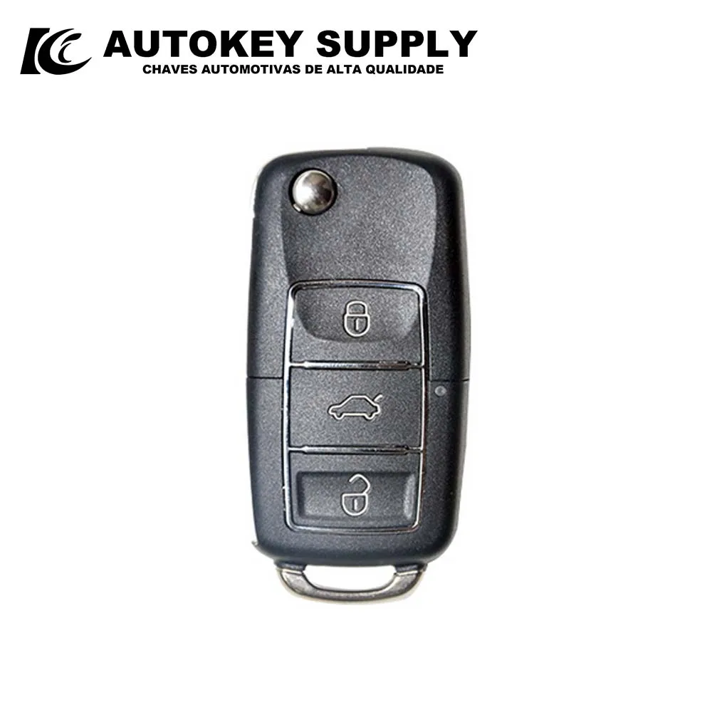 Coque de clé de voiture en plastique, matériau PC, coque de remplacement