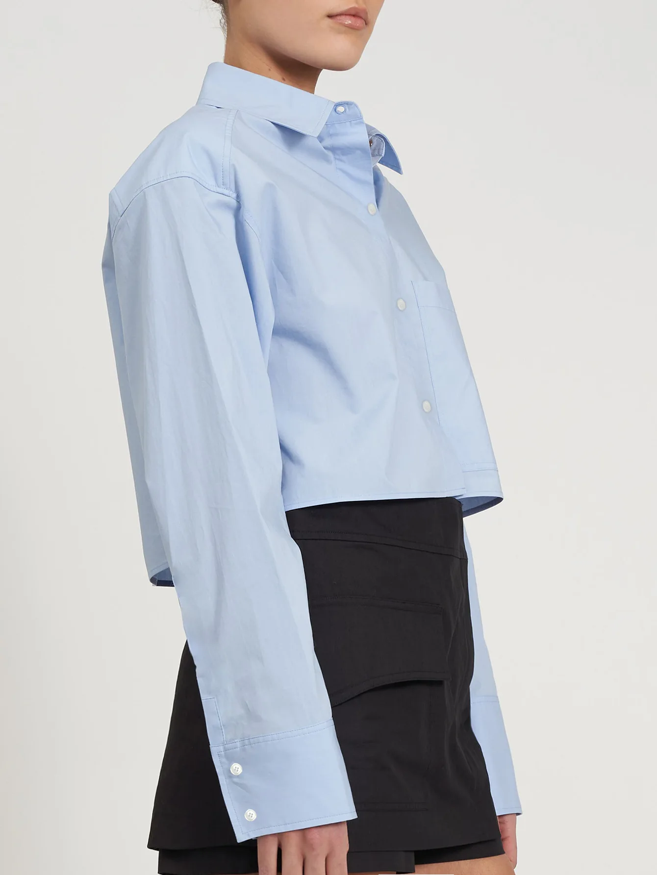 Nieuwe mode 2025, sexy elegante blouses, shirt, nieuwe casual minimalistische stijl, effen kleur shirt, dameskleding, outfits