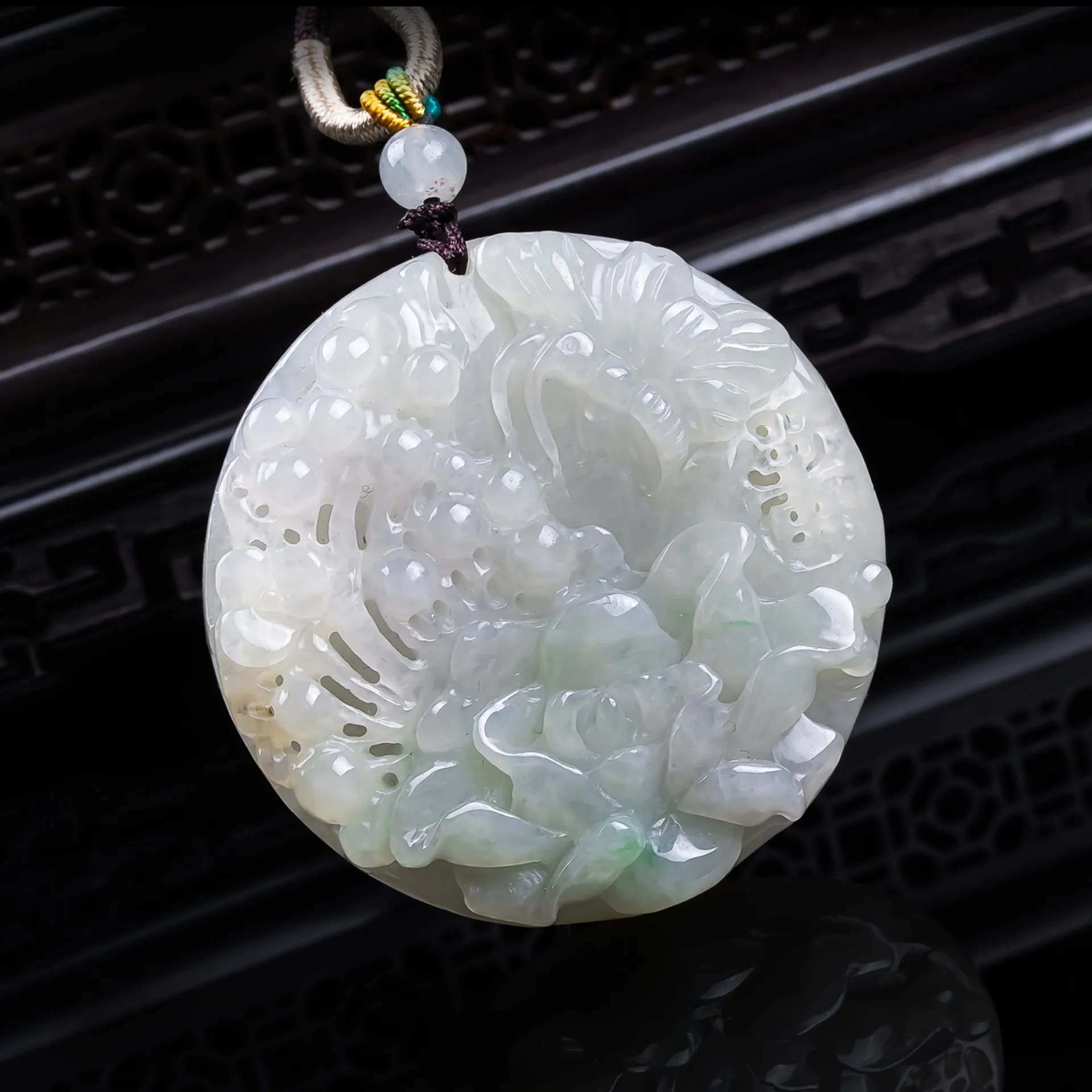 

Натуральный нефритовый кулон-цветок из Мьянмы, роскошное ожерелье из настоящего нефрита, модные аксессуары, ювелирные украшения с драгоценными камнями, подарки для женщин