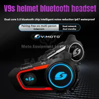 Chinese Version Vimoto Helmet Motorcycle Bluetooth Headset Stereo Headset Mobile Phone GPS 2 Radio Intercom V8S V9S