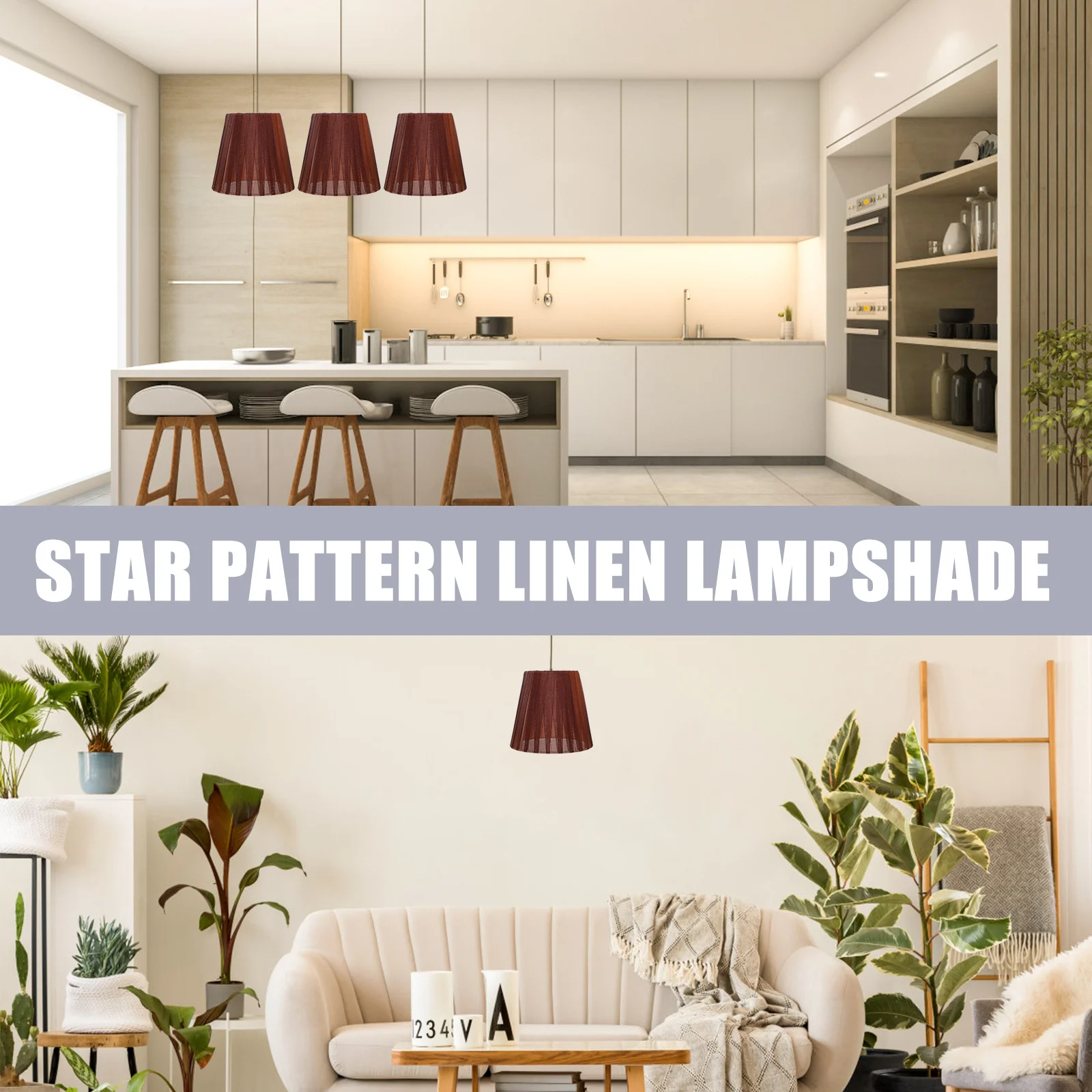 

2pcs Clip Bulb Lamp Shade Translucent Gauze Cover For Ceiling Wall Floor Lamp Dust Proof Decorative Light Diffuser Cloth Art