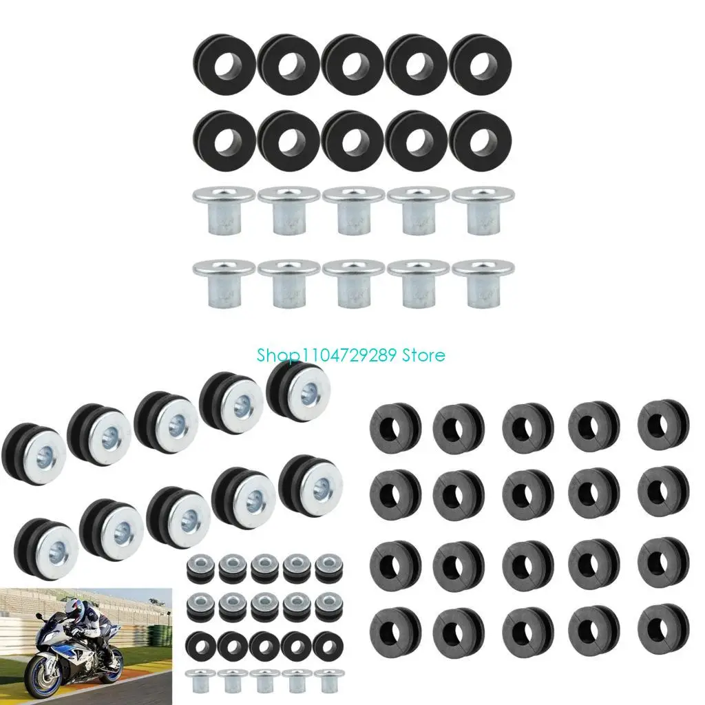 

D8KE Мотоциклевые резиновые нагрузки на болт обтекание капот буфер