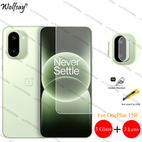 Camera Lens Protector For OnePlus 15R Screen Protector OnePlus 15R Full Glue Clear Front Glass For OnePlus 15R Glass 6.83 inch