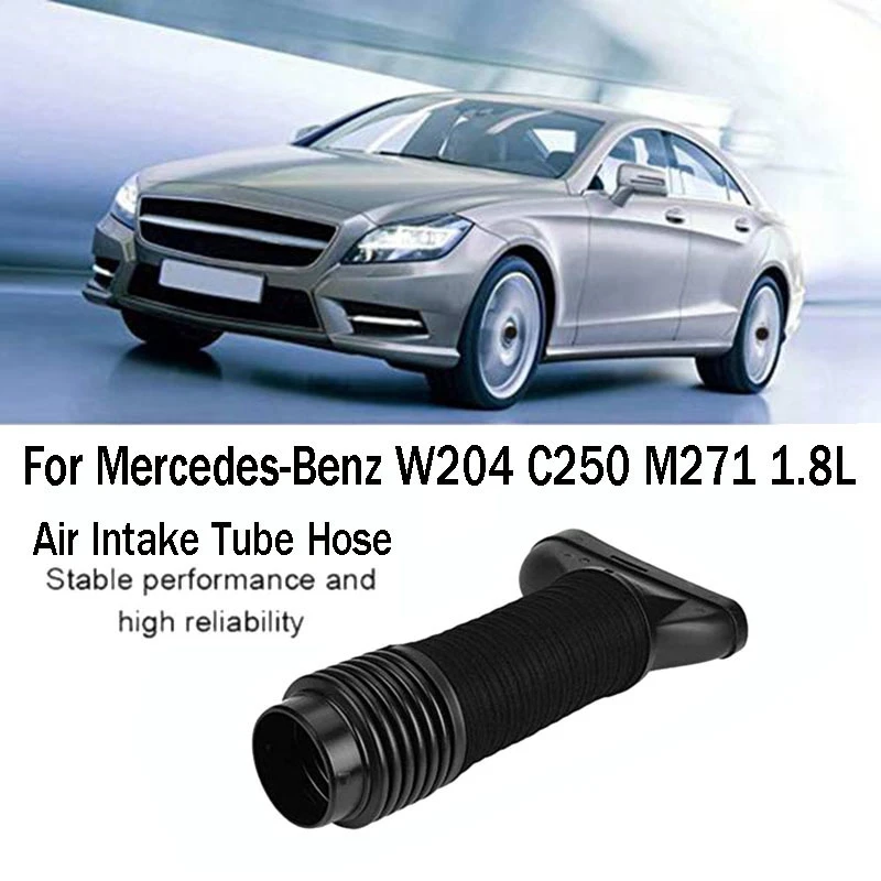 

2PCS Car Air Intake Tube Hose 2710900982 2710900682 For Mercedes-Benz W204 C250 M271 1.8L 2012-2015