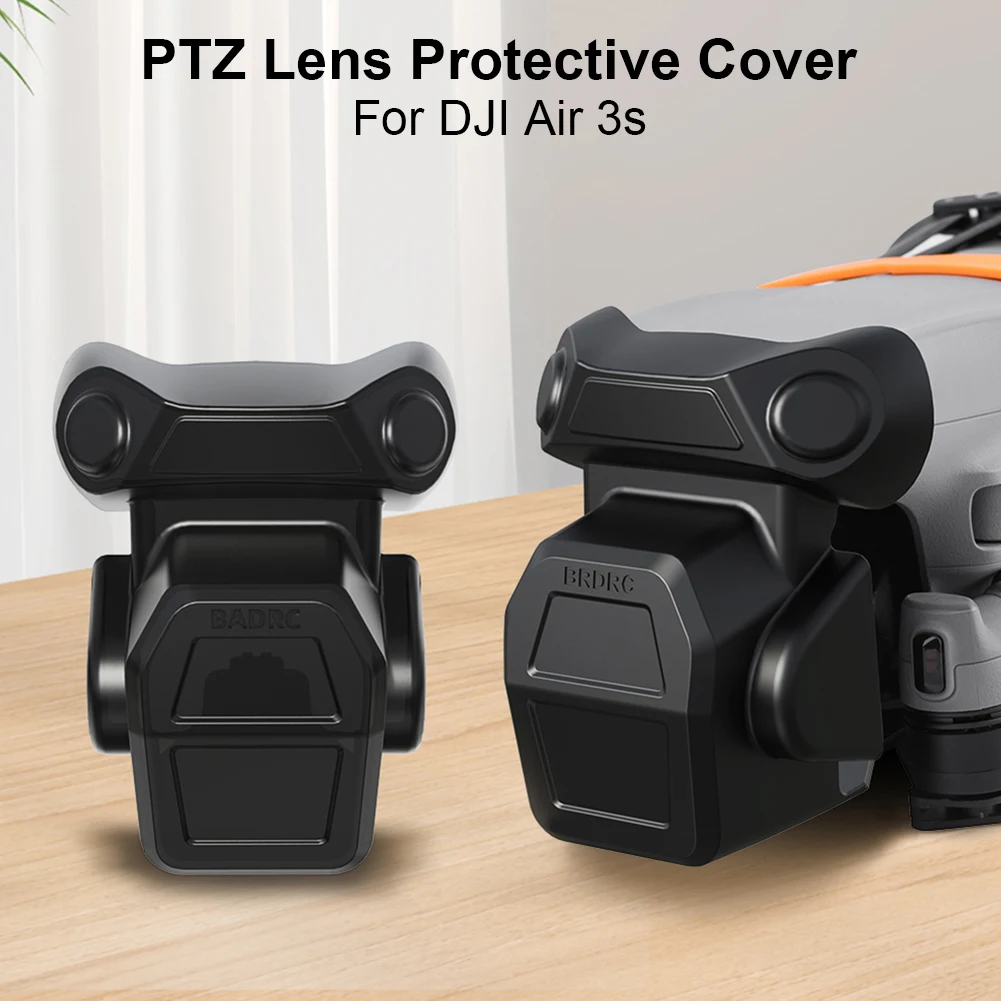 Camera Lens Cover For DJI Air 3S Protection Cover Dustproof Anti-collision Cover Guard Shell For DJI Air 3S Drone Accessories