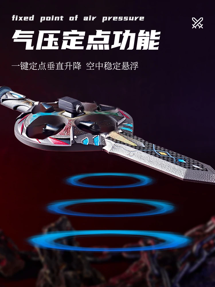 FANDAO Gesture Flying Sword Toy Sensor Controlled Drone Aerial Stunts Cool Remote Control Flying Sword For Children'S Toy Gifts