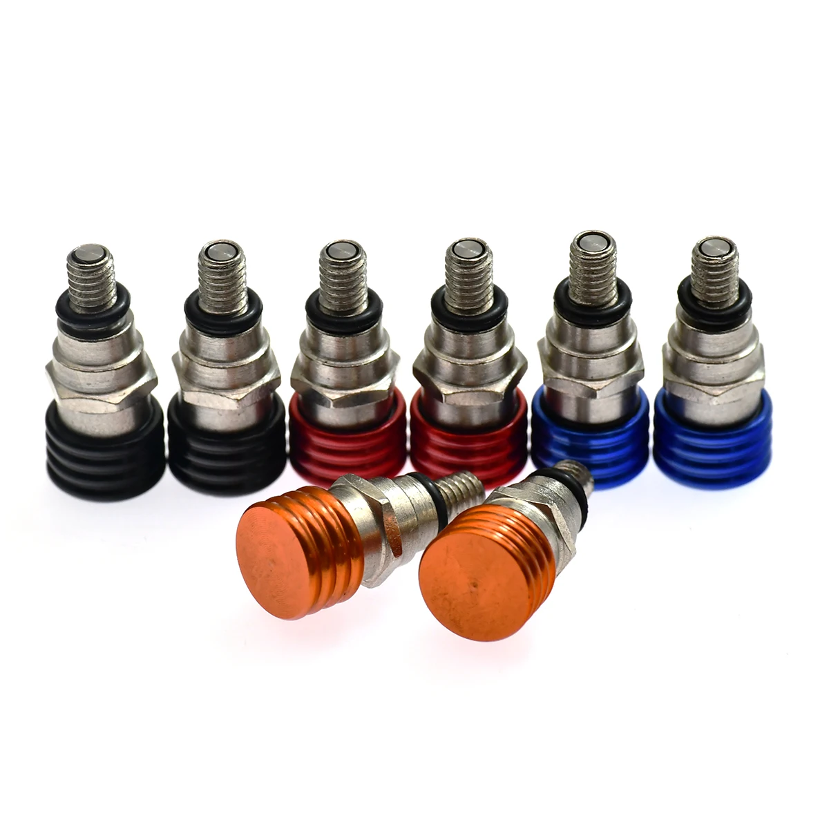 M4x0.7 CNC Motorcycle Fork Air Bleeder Valves For Husqvarna TC FC TE FE 85-501 2014-2019 For KTM SX SXF XC XCF XCW XCFW EXC EXCF