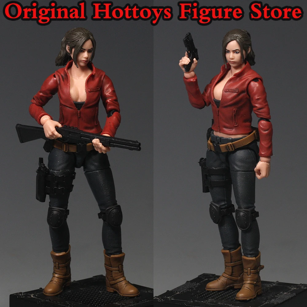 In Stock 1/18 Scale Female Soldier Claire Redfield Game Series Character Full Set 3.75-inch Action Figure Doll Collection