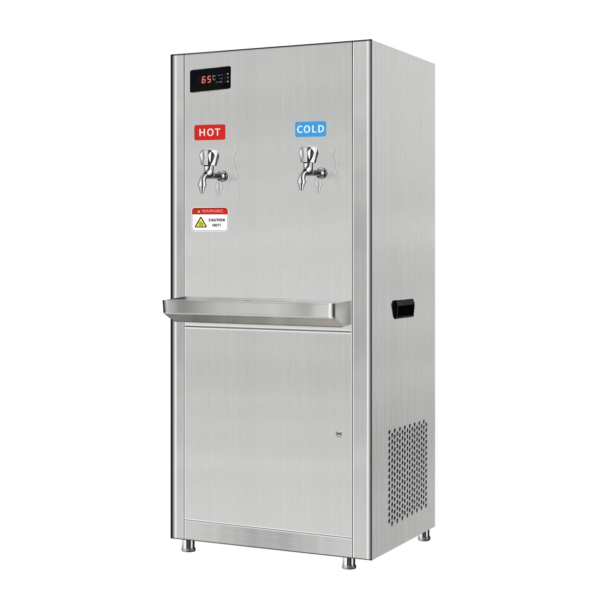 Commercial Electric Freestanding Drinking Hot&Cold Water Cooler Dispenser With 5-Stages UF System for Factories,Schools,Hotels