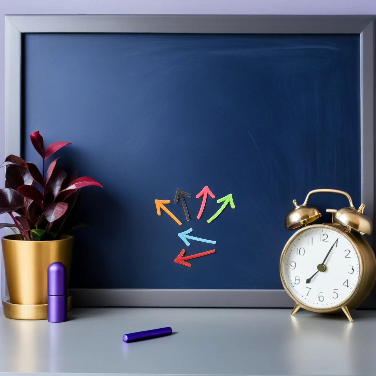 

12Pcs Colorful Arrow Magnets Magnetic Fridge Sticker 3D Design Memo Board Magnets for Home Office Classroom Use