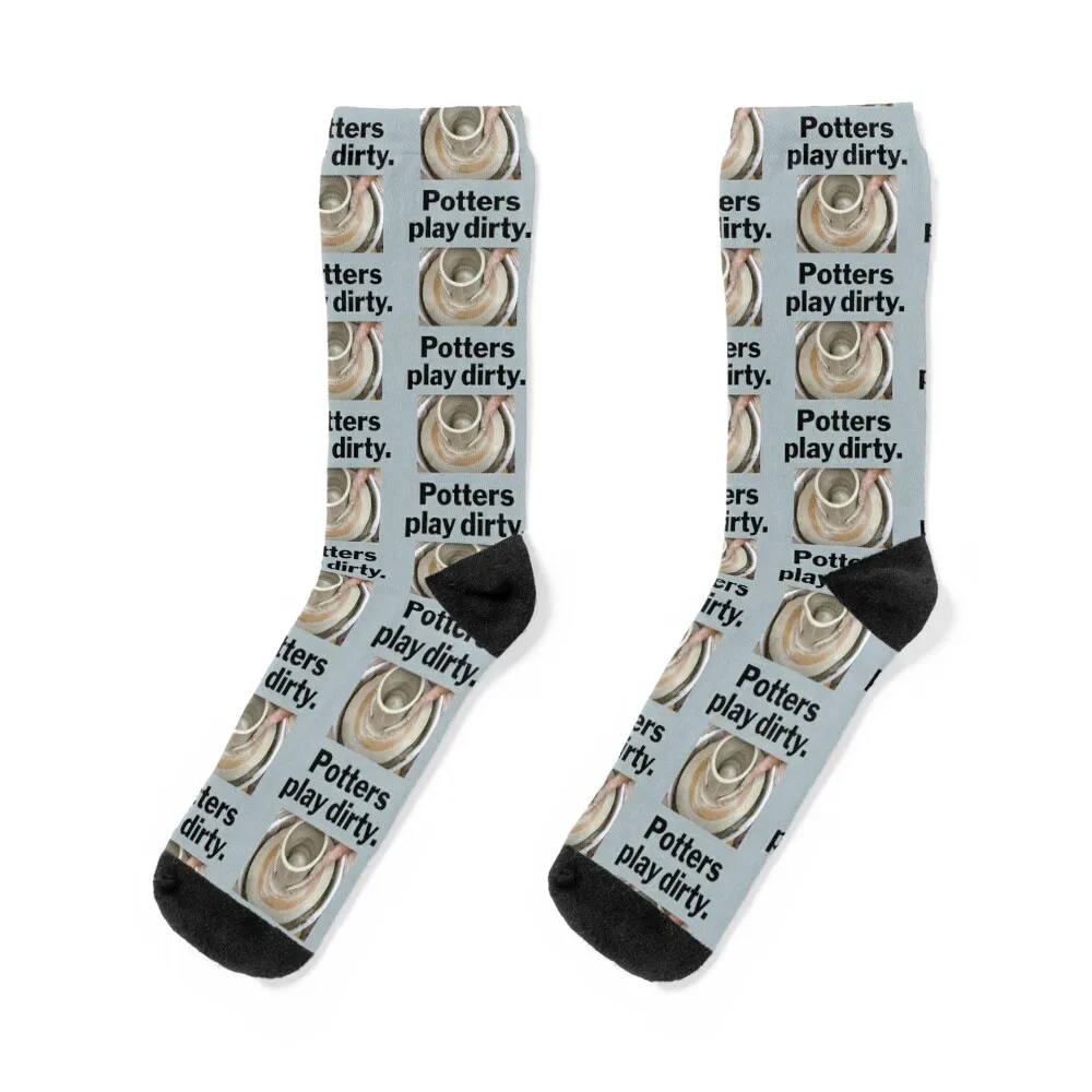 

Potters Play Dirty Socks set Argentina hockey cotton Socks Women Men's