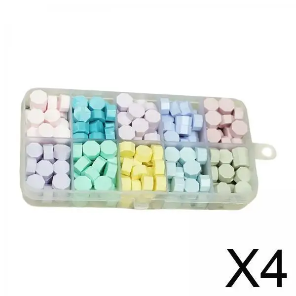 Letter Sealing Beads Kit Macaron Mix Wax Stamp Set for Wedding Invitations and Craft Gifts