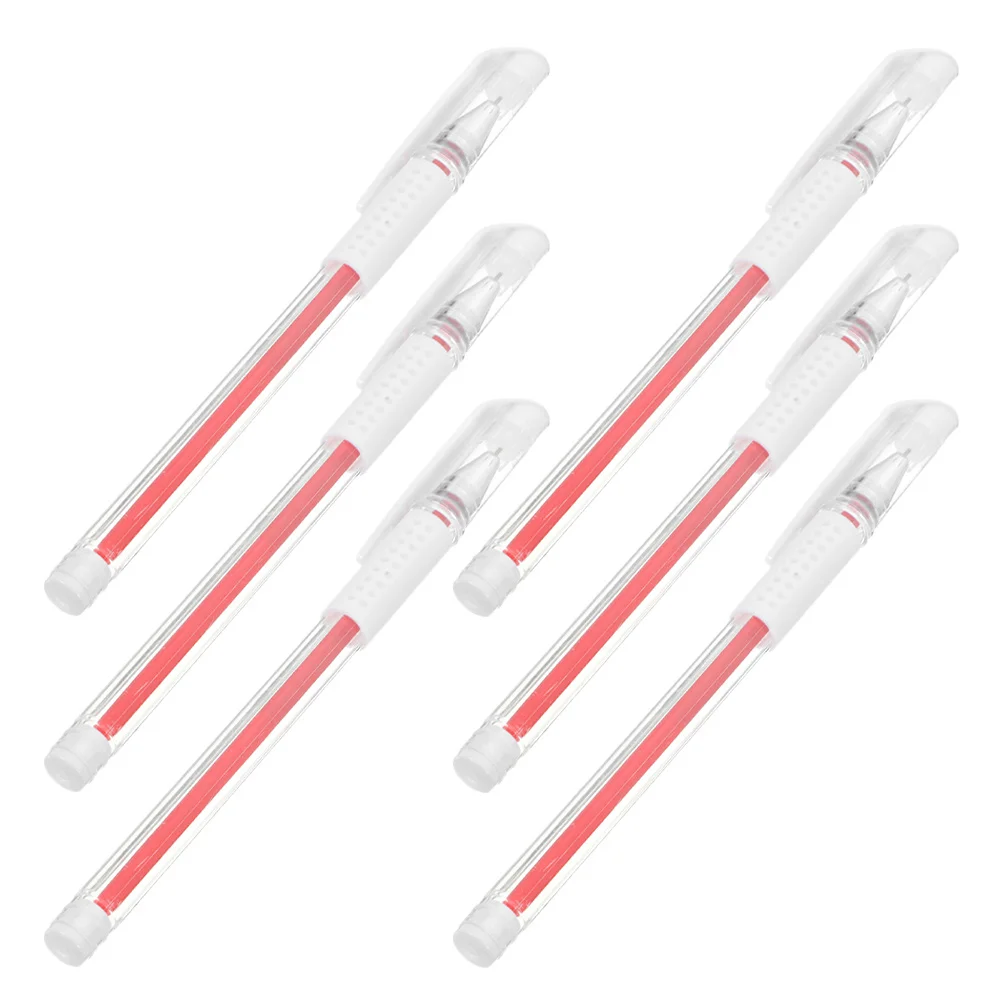 

6Pcs Beauty Pen Temporary Tattoo Marker for Skin Body Art Design Professional Eyebrow Positioning Tool Portable Lightweight