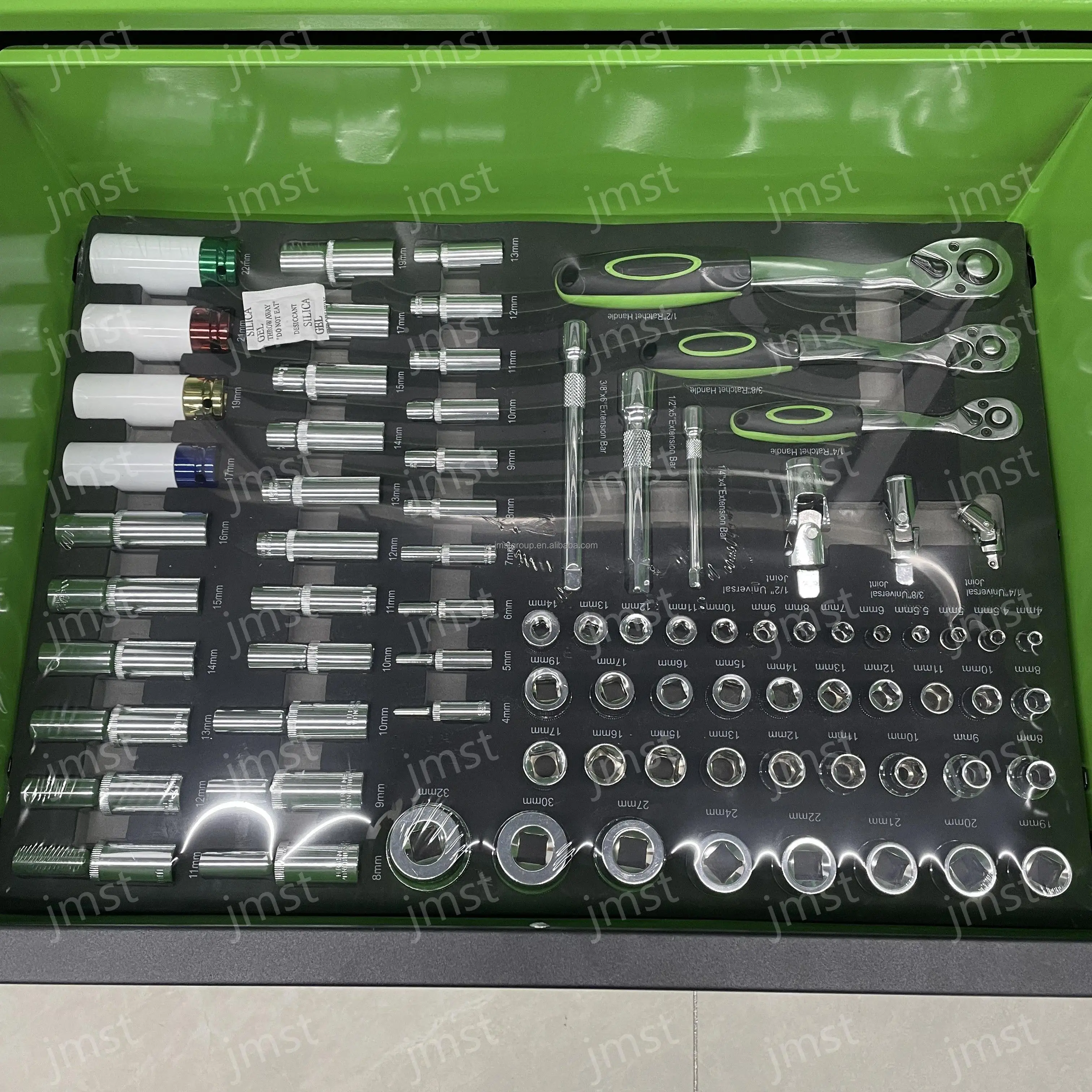 

8 Drawers Iron Steel Tool Cabinet 200Pcs Mechanic Tool Set OEM ODM Supported Cr-V Trolley Mechanical Box With Herramientas