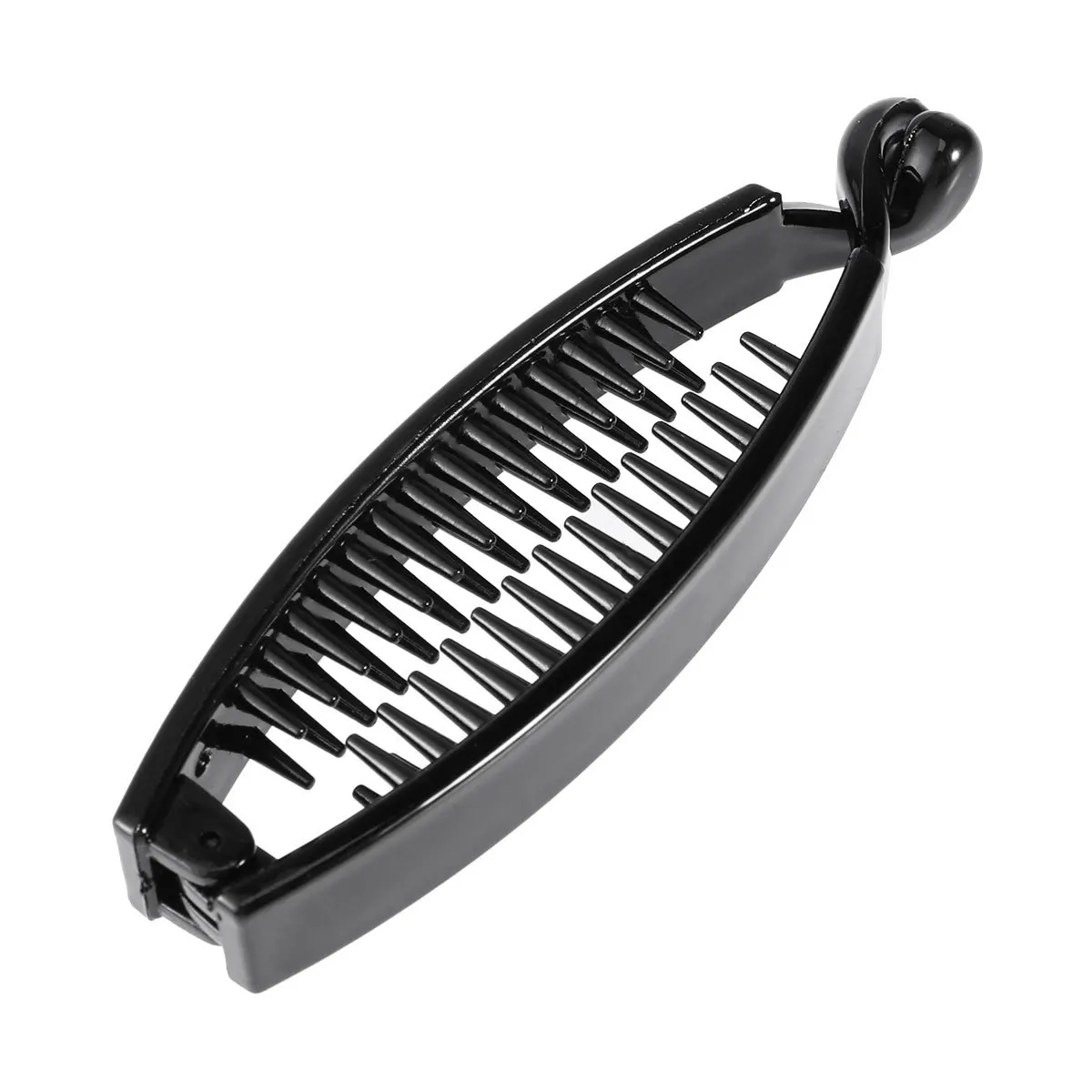 10Pcs Wide Banana Hair Clip Strong Hold Ponytail Holder Smooth Claw for Work Ponytail Holder