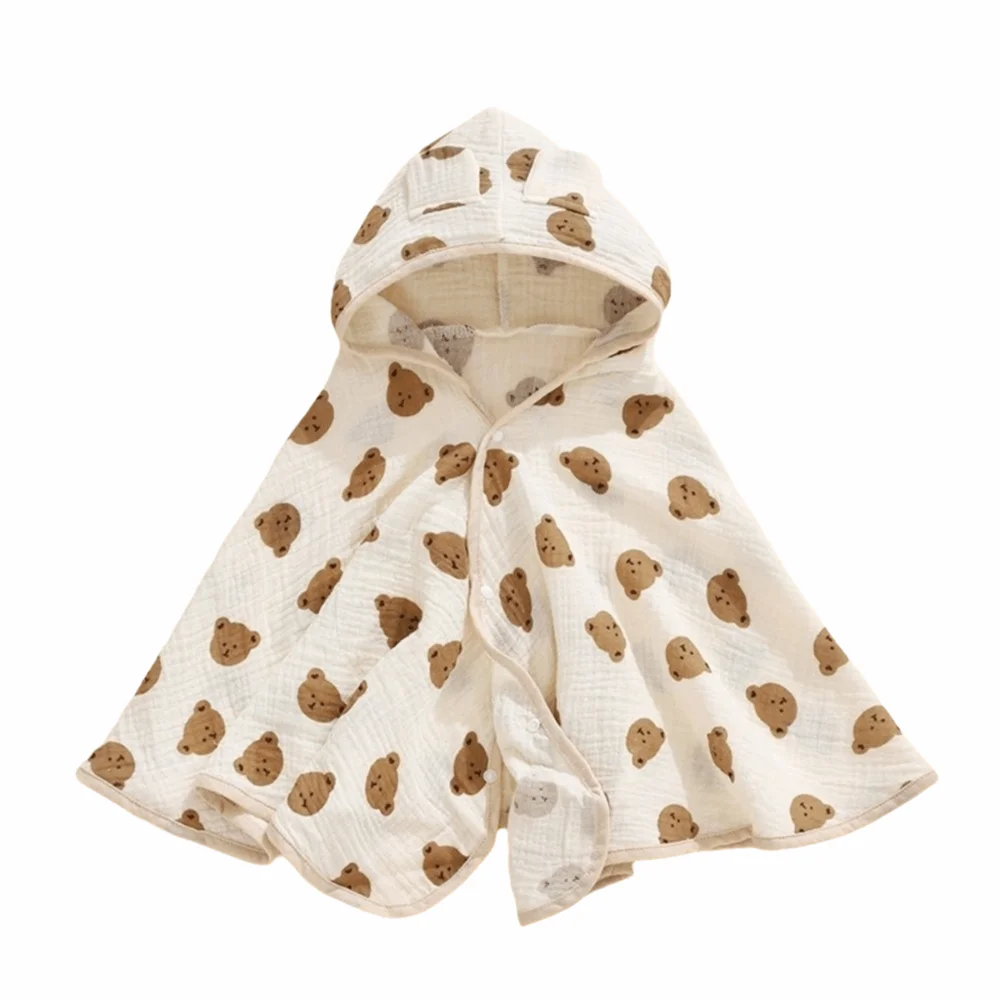 Fashion Children's Sunscreen Cloak Cotton Boys And Girls Sunscreen Shawl Ultra-Thin Summer UV Protection Cloak Outdoor