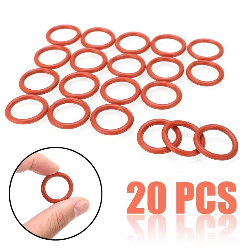 Tube Damper, 20Pcs Tube Damper Silicone Rings Fit for 12AX7 12AU7 12AT7 12BH7