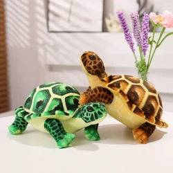 Kids Toys Cute Baby Super Green Simulation Stuffed Tortoise Realistic Sea Turtle Animal Plush Baby Toy Gift Hot Sale Home Decor