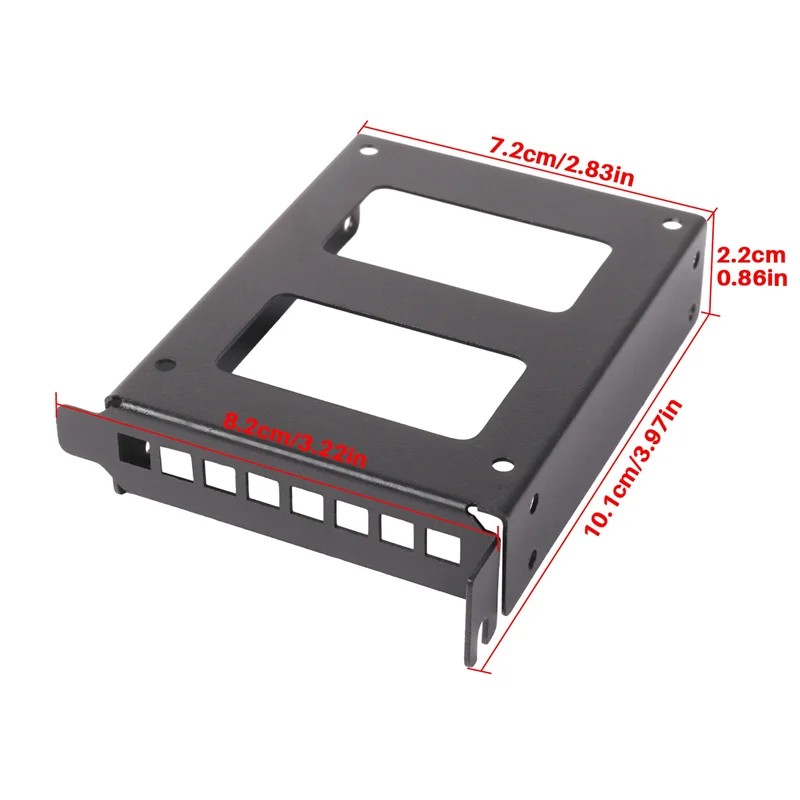 A41Z-PCI Slot 2.5Inch IDE/SATA/SSD/HDD Rear Panel Mount Bracket Hard Drive Adapter Tray With Profile Bracket