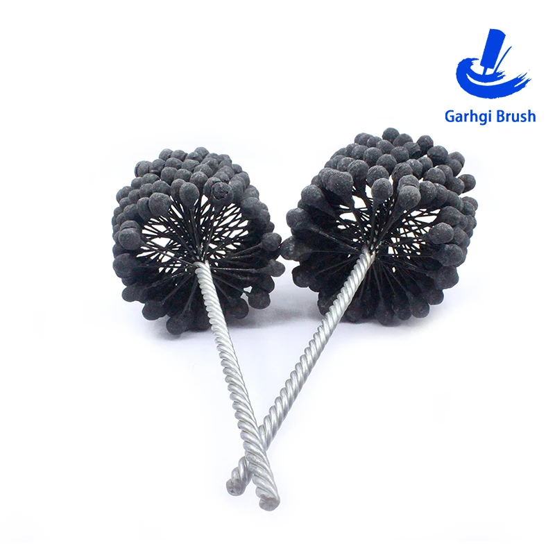 105 مللي متر مرنة شحذ فرش اسطوانة شحذ أداة 240 حصى أكبر عمود الحدبات اسطوانات محرك السيارة إزالة الأزيز تلميع تدريبات الطاقة #3