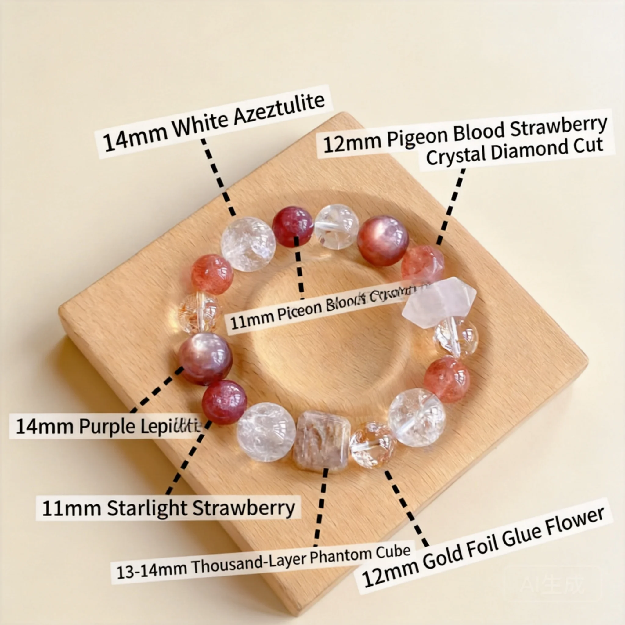 cristallo-di-fragola-a-strati-da-13-mm-rossa-sangue-di-piccione-con-effetto-fantasma-e-stellato-con-fiore-in-lamina-d'oro-portafortuna-tradizionale-cinese