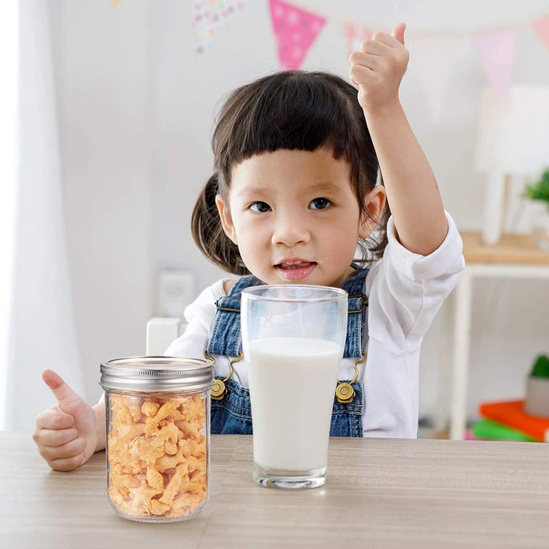 -A14E 30 قطعة برطمان تعليب ميسون واسع الفم استبدال حلقات معدنية أربطة لولبية مقاومة للصدأ حلقات أربطة معدنية صفيح 86 مم