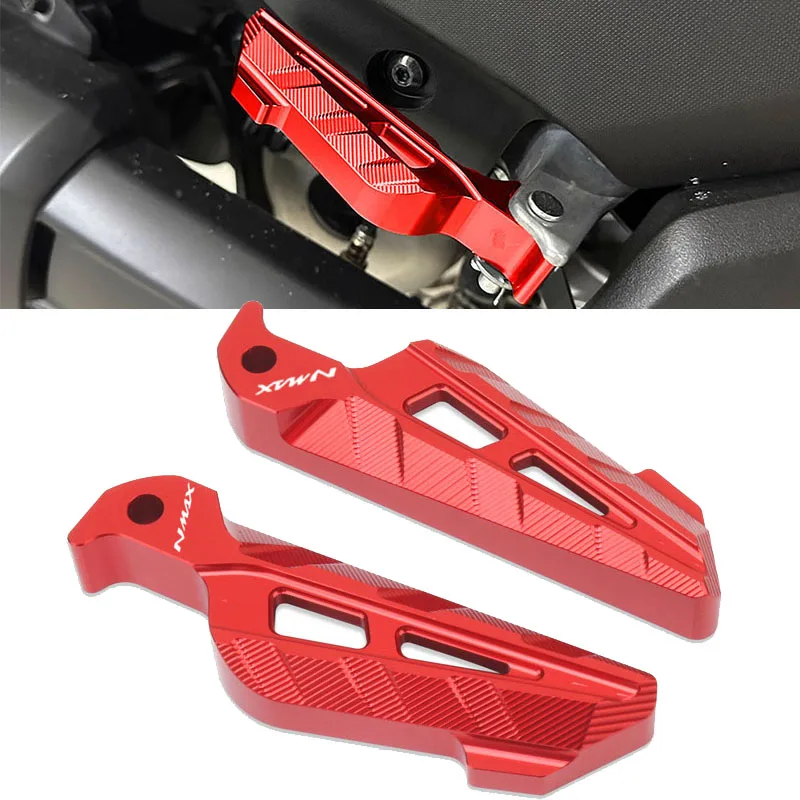 Motorcycle Accessories CNC Passenger Footrests Rear Foot Pegs Pedal For YAMAHA NMAX155 NMAX125 NMAX160 N-MAX NMAX 155/125/160